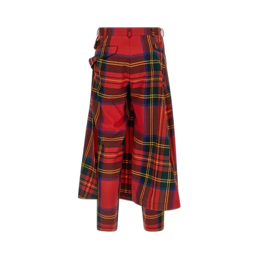 Comme Des GarÇOns Homme Plus Tartan Skirt Pants