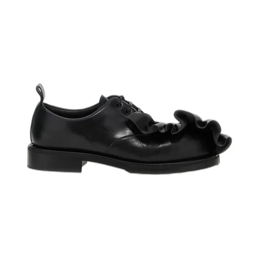 Comme Des GarÇOns Homme Plus Ruched Lace Up Shoes