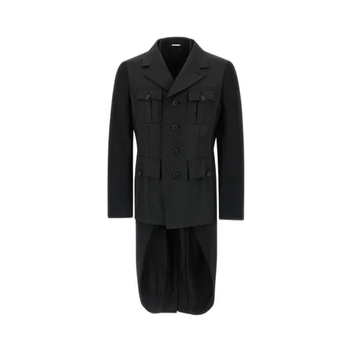 Comme Des GarÇOns Homme Plus Single Brested Layered Blazer