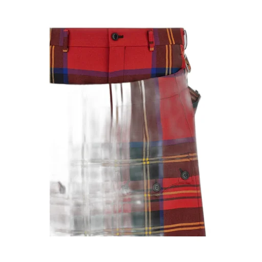 Comme Des GarÇOns Homme Plus Tartan Skirt Pants