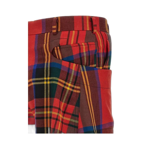 Comme Des GarÇOns Homme Plus Tartan Skirt Pants