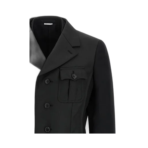 Comme Des GarÇOns Homme Plus Single Brested Layered Blazer