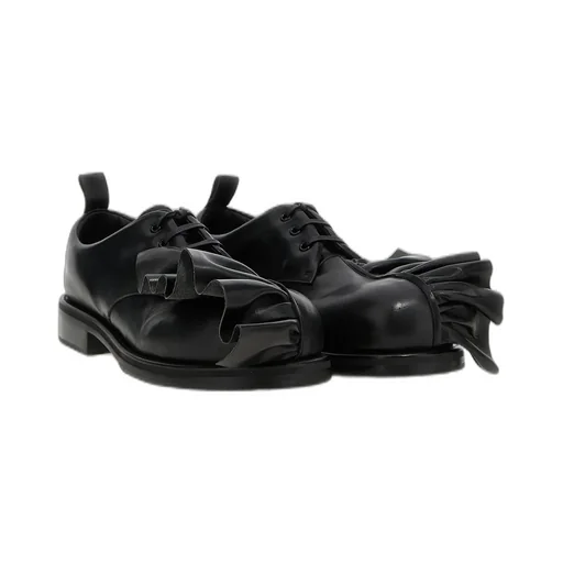 Comme Des GarÇOns Homme Plus Ruched Lace Up Shoes