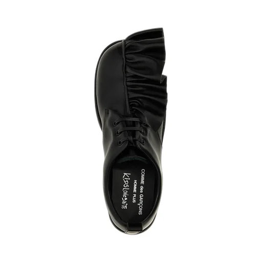 Comme Des GarÇOns Homme Plus Ruched Lace Up Shoes