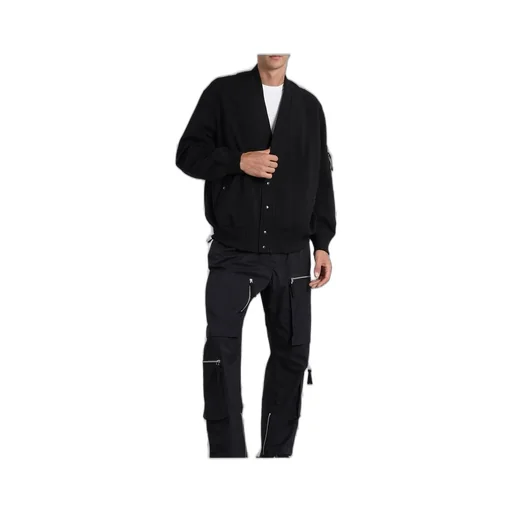 Comme Des GarÇOns Homme Plus V-Neck Casual Jacket