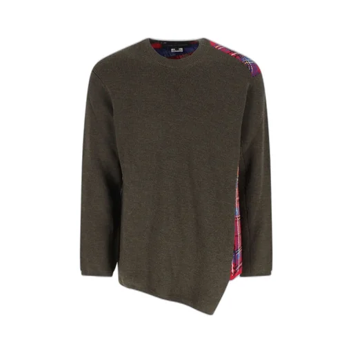 Comme Des GarÇOns Homme Plus Asymmetric Hem Jumper