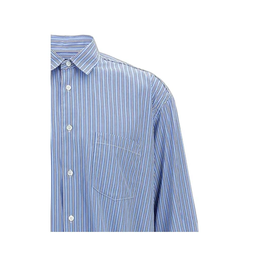 Comme Des GarÇOns Homme Plus Striped Buttoned Shirt