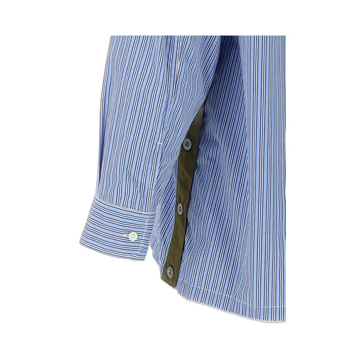 Comme Des GarÇOns Homme Plus Striped Buttoned Shirt