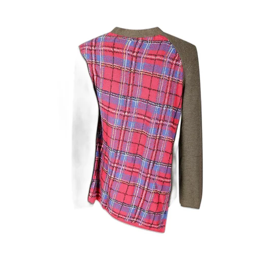 Comme Des GarÇOns Homme Plus Asymmetric Buttoned Jumper