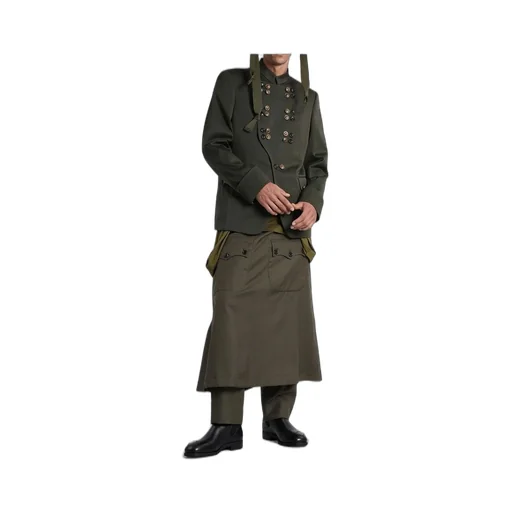 Comme Des GarÇOns Homme Plus Wrap Around Layered Pants