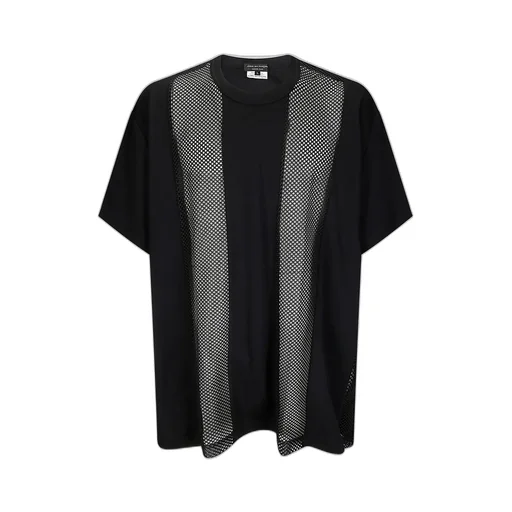 Comme Des GarÇOns Homme Plus Mesh Panelled T-Shirt