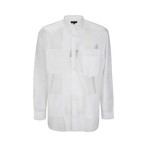 Comme Des GarÇOns Homme Plus Mesh Panelled Shirt