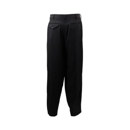 Comme Des GarÇOns Homme Plus Straight Leg Cropped Trousers