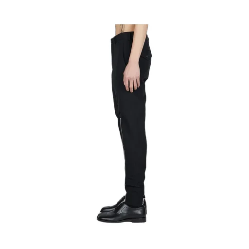 Comme Des GarÇOns Homme Plus Zip Detailed Pants