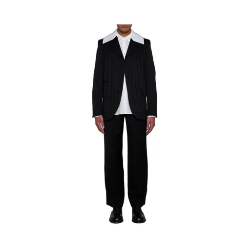 Comme Des GarÇOns Homme Plus Cropped Trousers