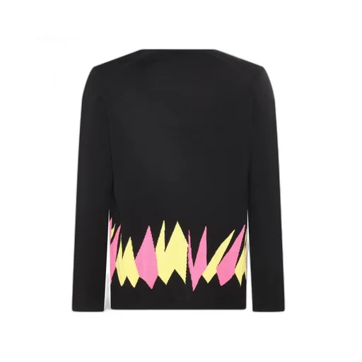 Comme Des GarÇOns Homme Plus Zg Zag Detailed Crewneck Jumper