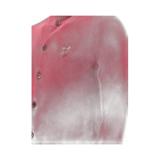 Comme Des GarÇOns Play Heart-Patch Knitted Cardigan