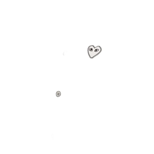 Comme Des GarÇOns Play Heart-Applique Crewneck Cardigan