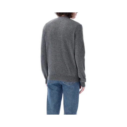 Comme Des GarÇOns Play Iconic Patch Buttoned Cardigan