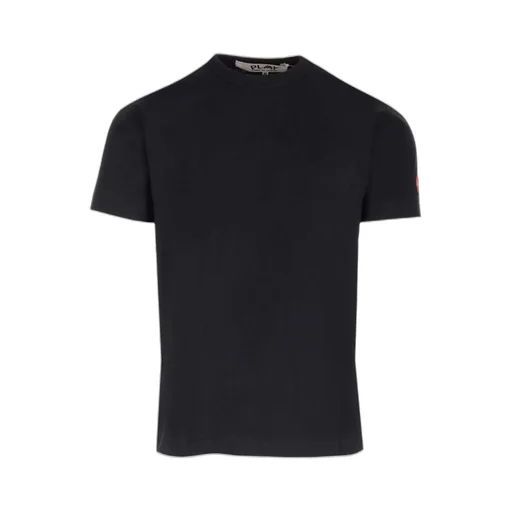 Comme Des GarÇOns Play Logo Patch Crewneck T-Shirt