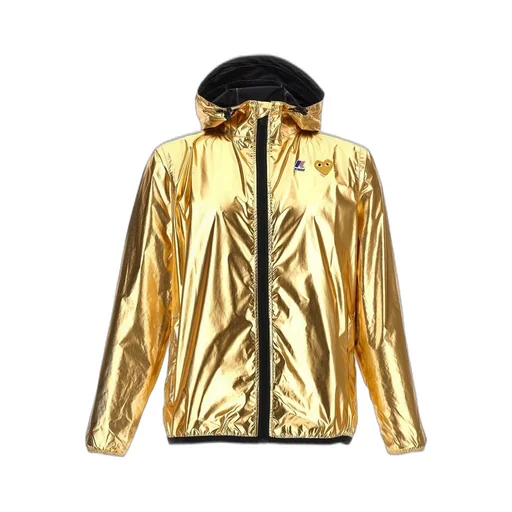 Comme Des GarÇOns Play X K-Way Zipped Hooded Jacket