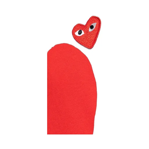Comme Des GarÇOns Play Heart Embroidered Crewneck T-Shirt