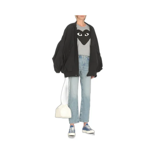Comme Des GarÇOns Play Heart Printed Crewneck T-Shirt
