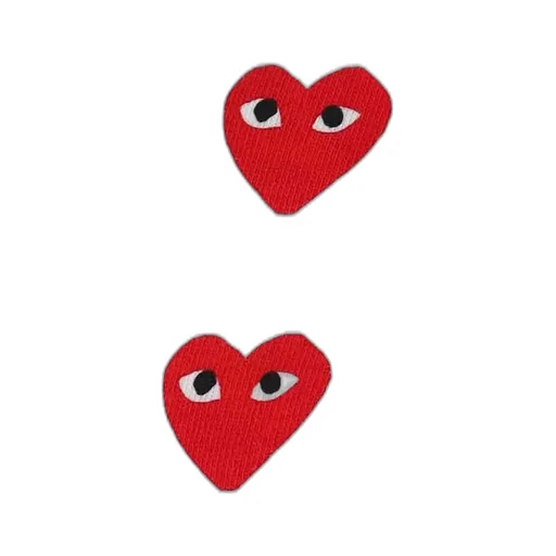 Comme Des GarÇOns Play Logo Printed Long-Sleeved T-Shirt