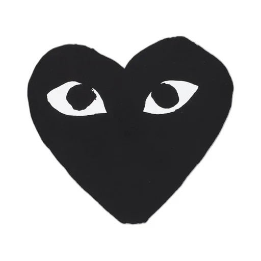 Comme Des GarÇOns Play Heart Printed Crewneck T-Shirt