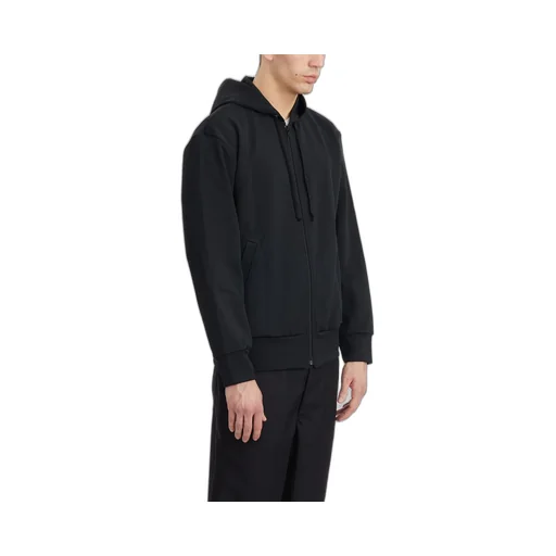 Comme Des Garcons Play Drawstring Zip-Up Hoodie