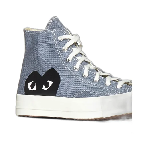 Comme Des GarÇOns Play X Converse Big Heart High-Top Sneakers