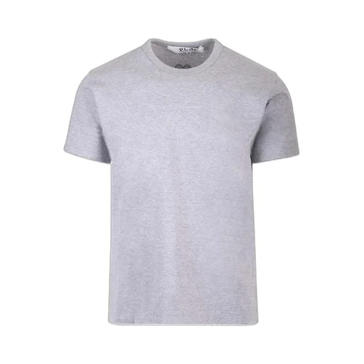 Comme Des GarÇOns Play Logo Patch Crewneck T-Shirt