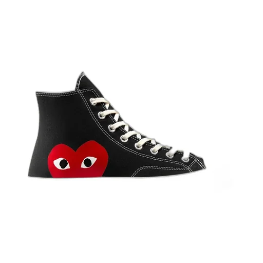 Comme Des GarÇOns Play X Converse Chuck 70 High-Top Sneakers