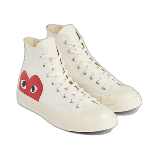 Comme Des Garcons Play X Converse High-Top Sneakers