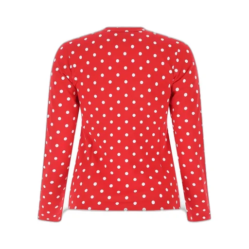 Comme Des GarÇOns Play Polka Dot Long-Sleeved T-Shirt