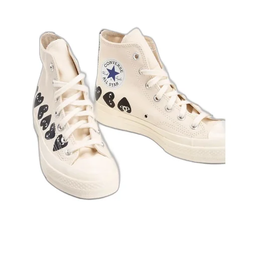 Comme Des GarÇOns Play X Converse Chuck Taylor High-Top Sneakers