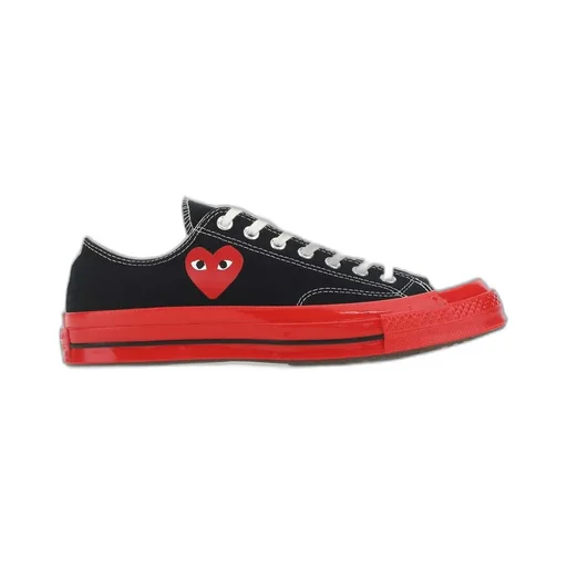 Comme Des GarÇOns Play X Converse Chuck 70 Lace-Up Sneakers