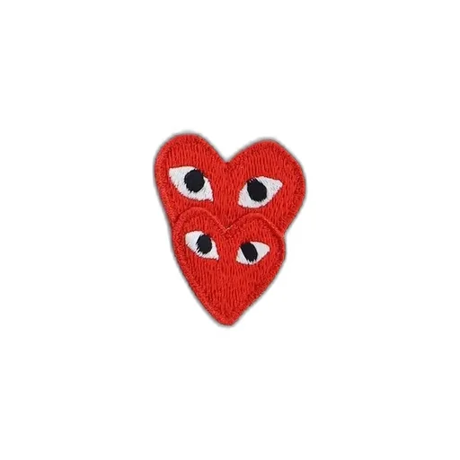 Comme Des GarÇOns Play Heart Patch Zipped Sweatshirt