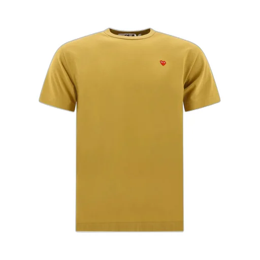 Comme Des GarÇOns Play Heart Embroidered Crewneck T-Shirt