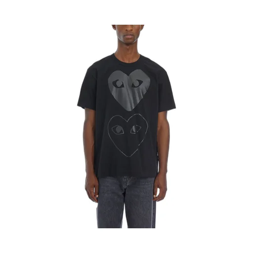 Comme Des GarÇOns Play Logo Printed T-Shirt