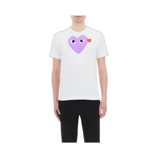 Comme Des GarÇOns Play Heart Print Crewneck T-Shirt