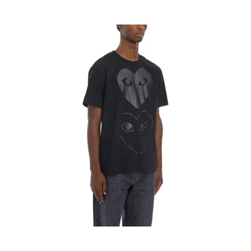 Comme Des GarÇOns Play Logo Printed T-Shirt