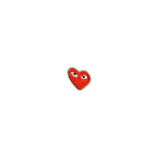 Comme Des GarÇOns Play Heart Embroidered Crewneck T-Shirt