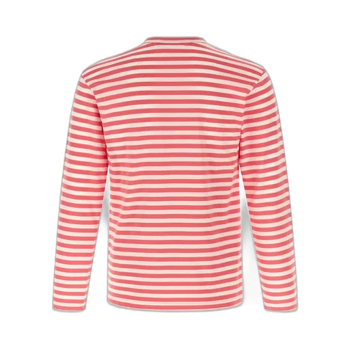 Comme Des GarÇOns Play Long Sleeved Striped T-Shirt