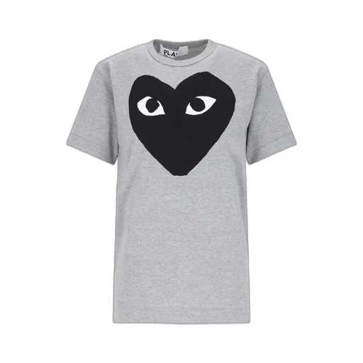 Comme Des GarÇOns Play Heart Printed Crewneck T-Shirt