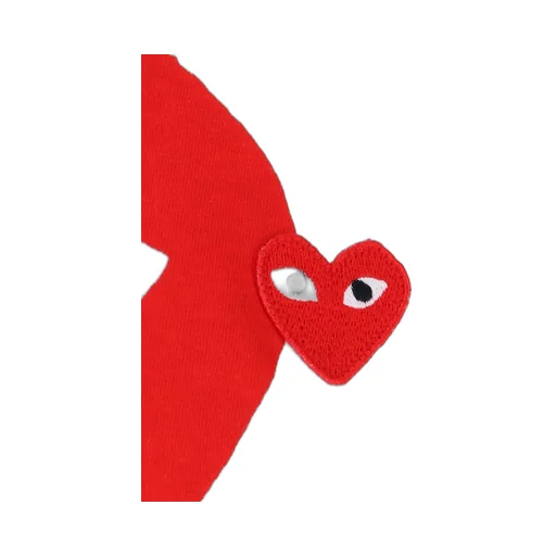 Comme Des GarÇOns Play Heart Printed Crewneck T-Shirt