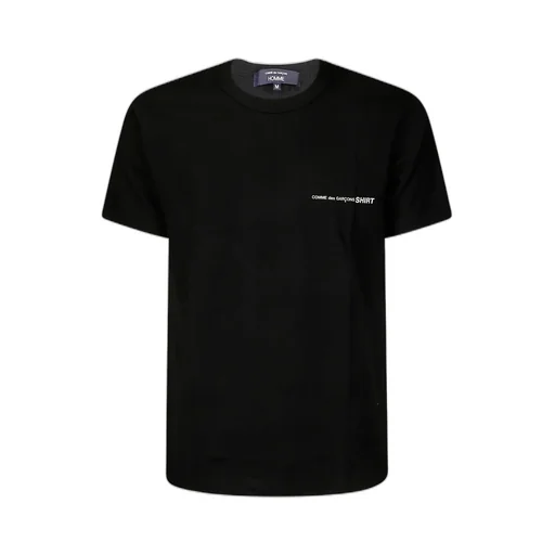 Comme Des GarÇOns Shirt Logo Printed Crewneck T-Shirt