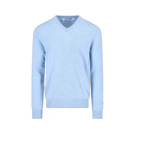 Comme Des GarÇOns Play Logo Embroidered Buttoned Cardigan