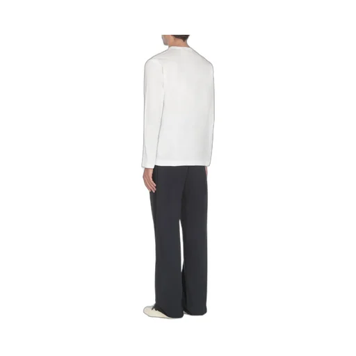 Comme Des GarÇOns Play Logo Printed Crewneck T-Shirt