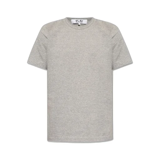 Comme Des GarÇOns Play Logo Detailed Crewneck T-Shirt